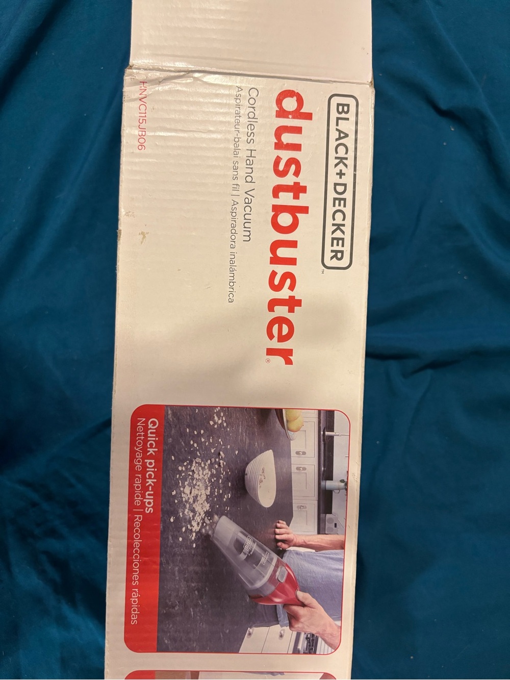 Black+Decker Dustbuster Cordless Lithium Hand Vacuum |Red